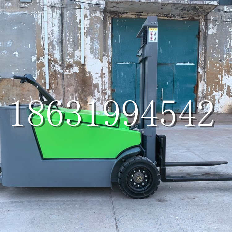 石楼县小型电动叉车1吨2吨步行站驾式电瓶堆高充电装卸车液压升降车铲车